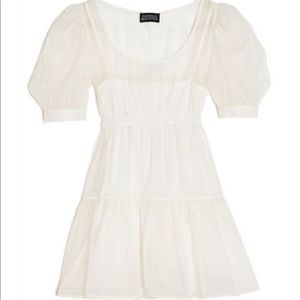 Danielle Bernstein Organza Dress Cloud XS BNWT